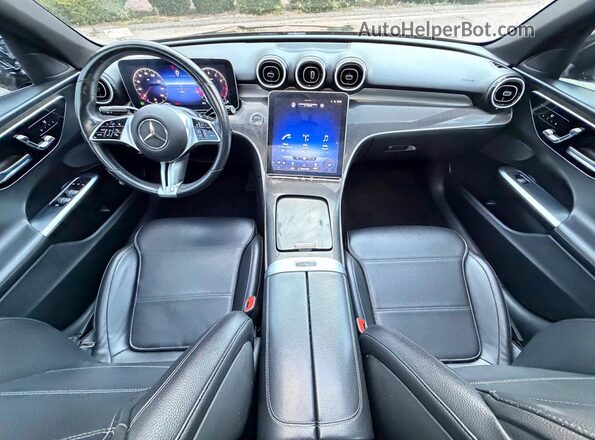 W1KAF4GB0NR037334 2022 MERCEDES-BENZ C Черный Вид щитка приборов