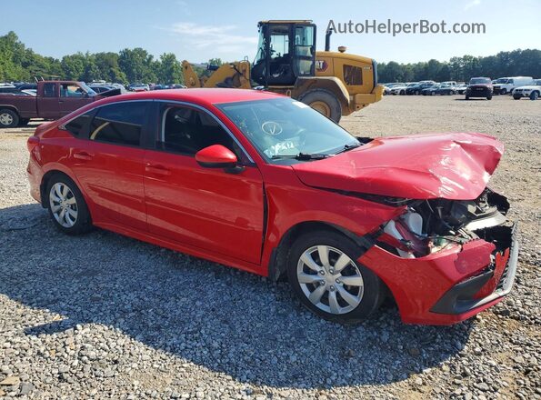 2HGFE2F27NH528512 2022 HONDA CIVIC Red წინა ხედი