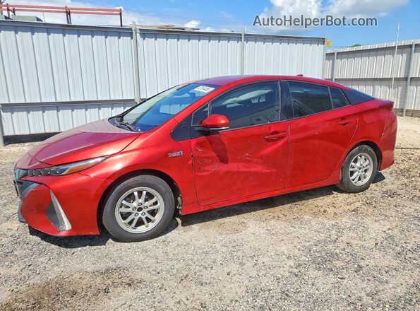 JTDKARFP3J3095796 2018 TOYOTA PRIUS Red Tył lewy
