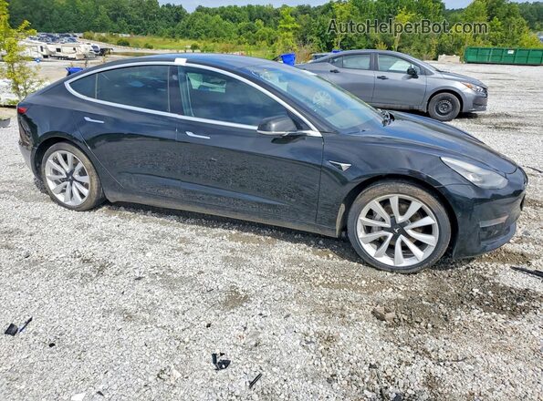 5YJ3E1EA0LF660776 2020 TESLA MODEL Black წინა ხედი