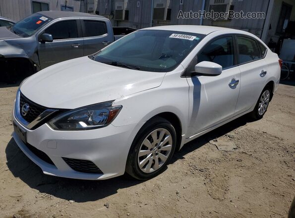 3N1AB7AP2HY278261 2017 NISSAN SENTRA White Rear left