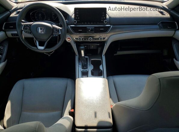 1HGCV1F13JA123115 2018 HONDA ACCORD Silver ხელსაწყოთა პანელის ხედი