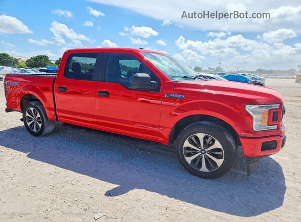 1FTEW1CP4KFA29973 2019 FORD F150 Red Вид спереду