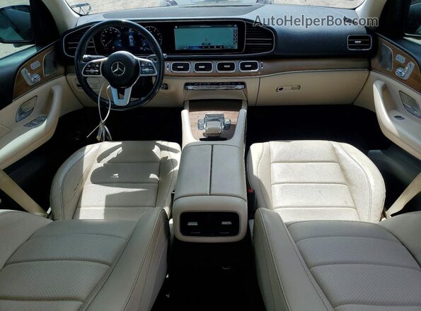 4JGFB4JB8MA495197 2021 MERCEDES-BENZ GLE-CLASS Blue Vista del cuadro de instrumentos