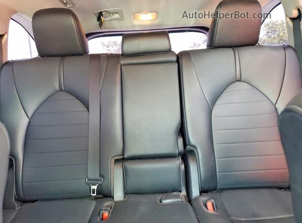 5TDHZRBH5MS543296 2021 TOYOTA HIGHLANDER Black Rear interior view