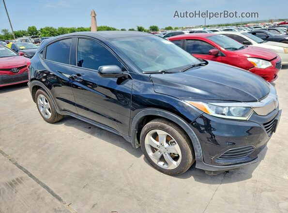 3CZRU5H35MM717353 2021 HONDA HR-V Black Вид спереду