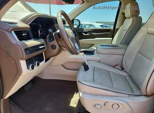 1GKS2DKL6MR158737 2021 GMC YUKON Tan Vista del salpicadero