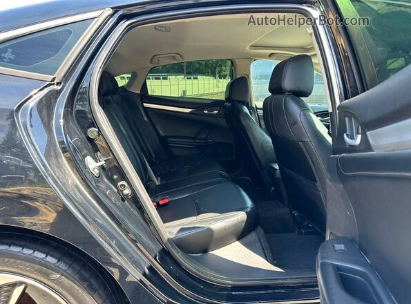 19XFC1F78HE211770 2017 HONDA CIVIC Black Rear view