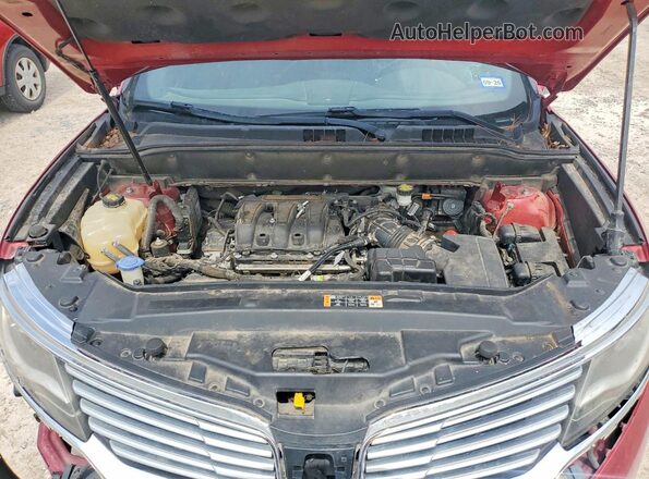 2LMPJ6KR6HBL16197 2017 LINCOLN MKX Red VIN კოდის სტიკერის ხედი