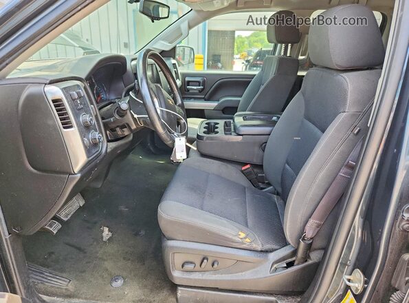 1GCVKREC1HZ366872 2017 CHEVROLET SILVERADO Gray Dashboard view