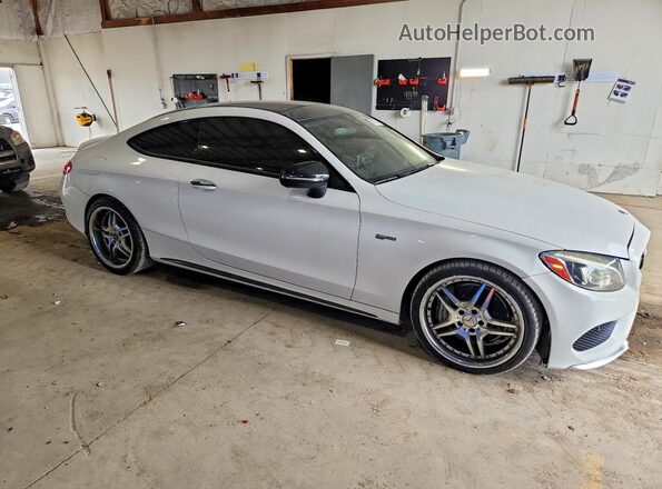 WDDWJ6EB4JF625851 2018 MERCEDES-BENZ C-CLASS White წინა ხედი