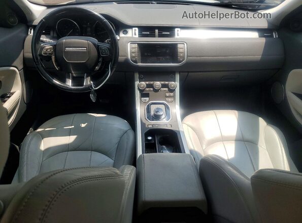 SALVP2BG6HH218005 2017 LAND ROVER RANGE White Widok zestawu wskaźników
