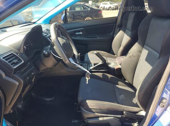 JF1VA1B6XG9828644 2016 SUBARU WRX Blue Widok deski rozdzielczej