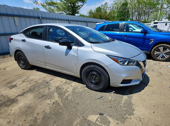 3N1CN8BVXML880917 2021 NISSAN VERSA Silver Вид спереду