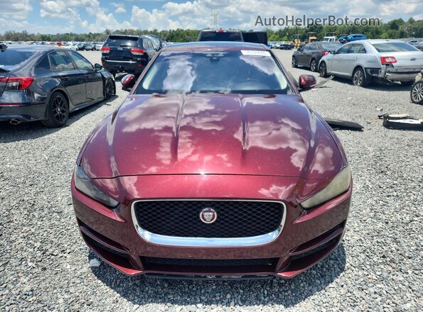 SAJAR4BG9HA972697 2017 JAGUAR XF Burgundy Widok z tyłu