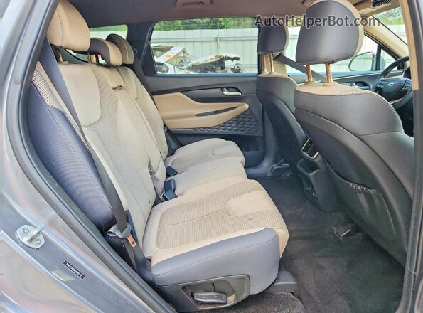 5NMS23AD5KH090349 2019 HYUNDAI SANTA Серый Вид подкапотного пространства