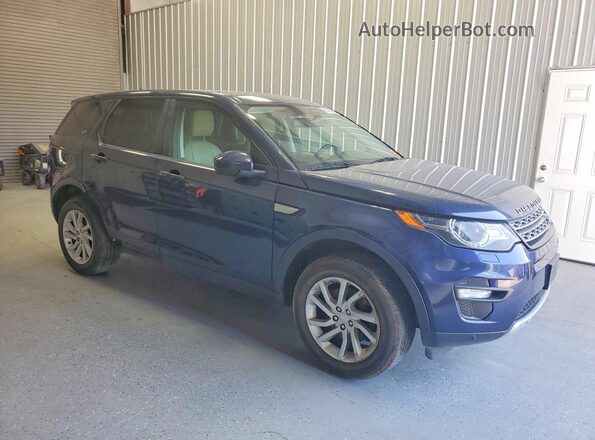 SALCR2BG1GH574006 2016 LAND ROVER DISCOVERY Blue წინა ხედი