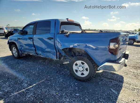 5TFDY5F18MX998175 2021 TOYOTA TUNDRA Blue Задня права чверть