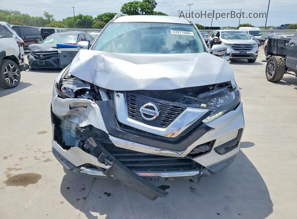 KNMAT2MT1HP559166 2017 NISSAN ROGUE Silver Հետևի տեսք