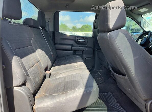 3GCPABEK4NG608527 2022 CHEVROLET SILVERADO Silver უკანა სალონის ხედი