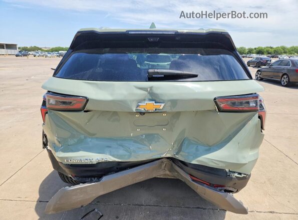 3GNAXPEG6SL203048 2025 CHEVROLET EQUINOX Green Vista interior delantera