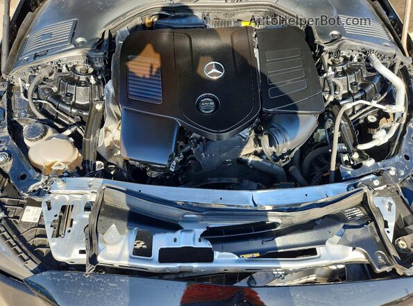 W1KAF4GB3PR117066 2023 MERCEDES-BENZ C Black Vista del compartimento del motor