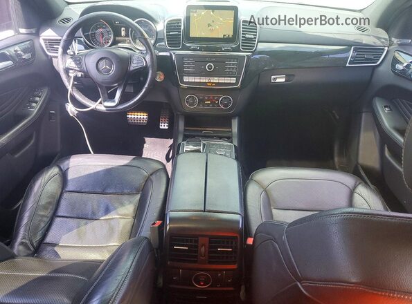 4JGED6EB3JA095586 2018 MERCEDES-BENZ GLE Silver Vista del cuadro de instrumentos