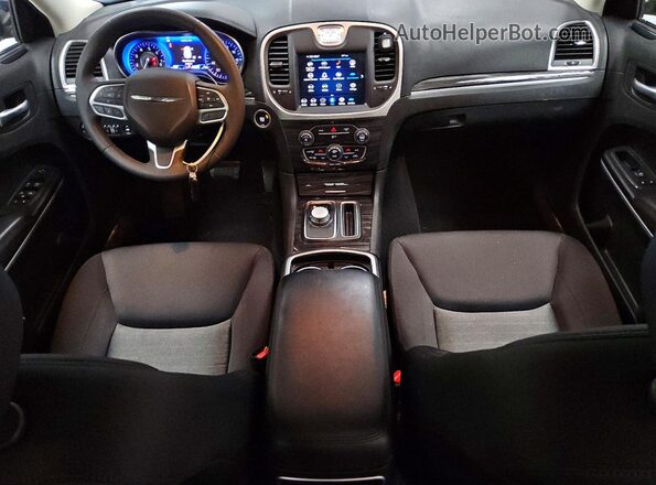 2C3CCARG0NH205531 2022 CHRYSLER 300 Black ხელსაწყოთა პანელის ხედი