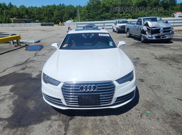 WAU2GAFCXGN005437 2016 AUDI A7 White Вид ззаду