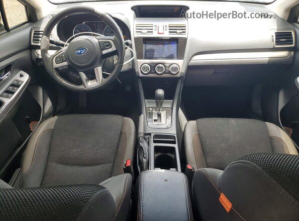 JF2GPADC9GH307314 2016 SUBARU CROSSTREK Black ხელსაწყოთა პანელის ხედი