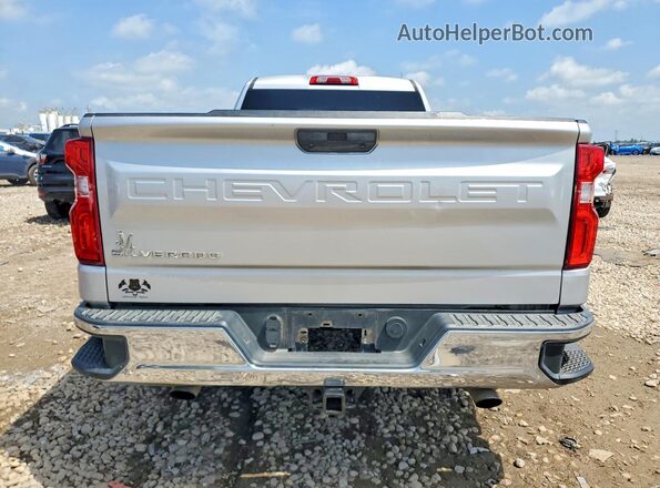3GCNWAEH8KG292486 2019 CHEVROLET SILVERADO Серебряный Вид салона спереди
