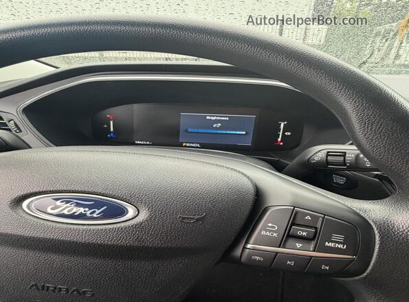 1FMCU0GN7SUB05645 2025 FORD ESCAPE Gray Առջևի վահանակի տեսք