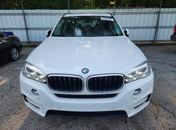 5UXKR0C59G0P27345 2016 BMW X5 Белый Вид сзади