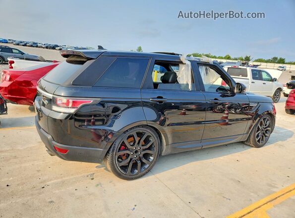 SALWR2EF3GA584836 2016 LAND ROVER RANGE Черный Передняя правая четверть