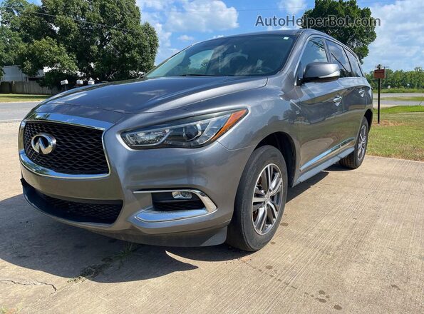 5N1DL0MM7JC534131 2018 INFINITI QX60 Silver Trasero derecho