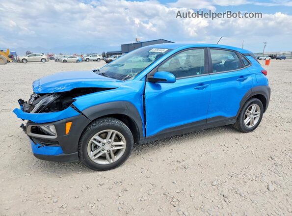 KM8K1CAAXKU287126 2019 HYUNDAI KONA Blue უკანა მარცხენა