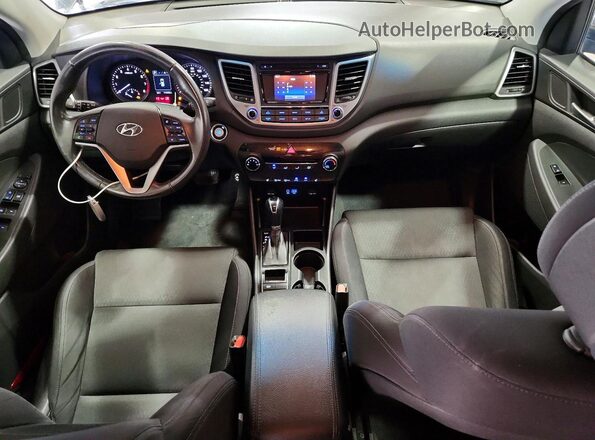 KM8J33A22GU183395 2016 HYUNDAI TUCSON Gray Instrument cluster view