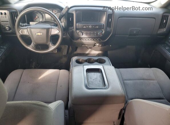 1GC1CREYXKF122024 2019 CHEVROLET SILVERADO White Widok zestawu wskaźników
