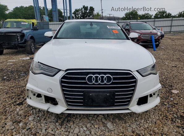 WAUC8AFC8HN098008 2017 AUDI A6 White უკანა ხედი