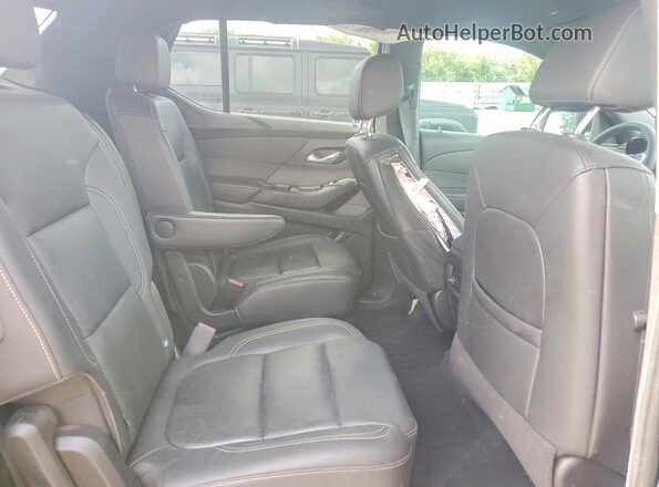 1GNERHKW0NJ163199 2022 CHEVROLET TRAVERSE Black Widok wnętrza z tyłu