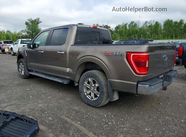 1FTEW1EP3MKD47591 2021 FORD F150 Tan უკანა მარცხენა