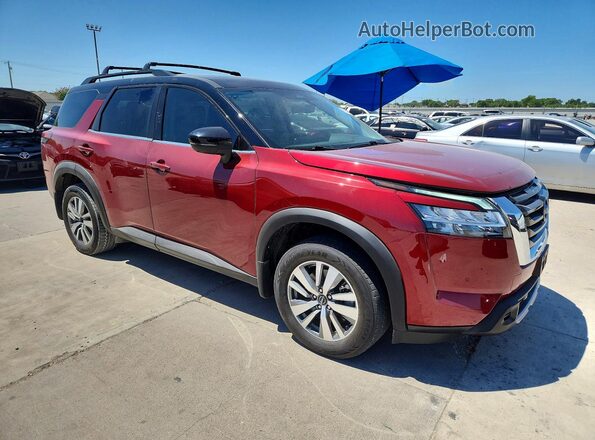 5N1DR3CA3PC225045 2023 NISSAN PATHFINDER Red Front view