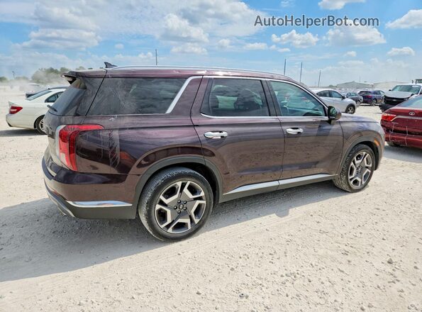 KM8R54GE1RU688917 2024 HYUNDAI PALISADE Maroon წინა მარჯვენა