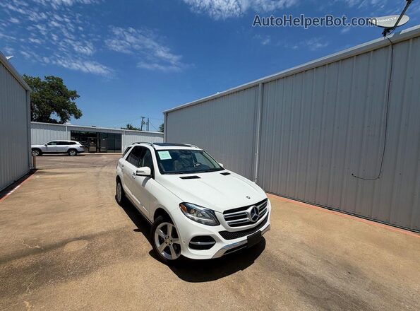 4JGDA5HB1GA686616 2016 MERCEDES-BENZ GLE-CLASS White Rear left