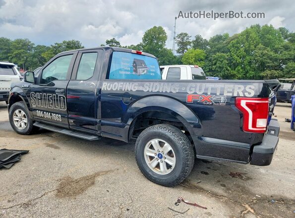 1FTEX1EP1HFA95867 2017 FORD F150 Black Задня права чверть