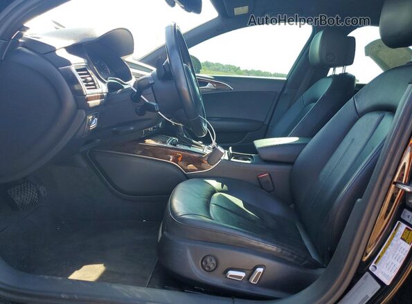 WAUC8AFC5JN047068 2018 AUDI A6 Black Widok deski rozdzielczej
