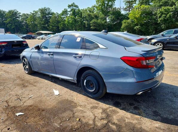 1HGCV1F32NA088185 2022 HONDA ACCORD Синий Задняя правая четверть