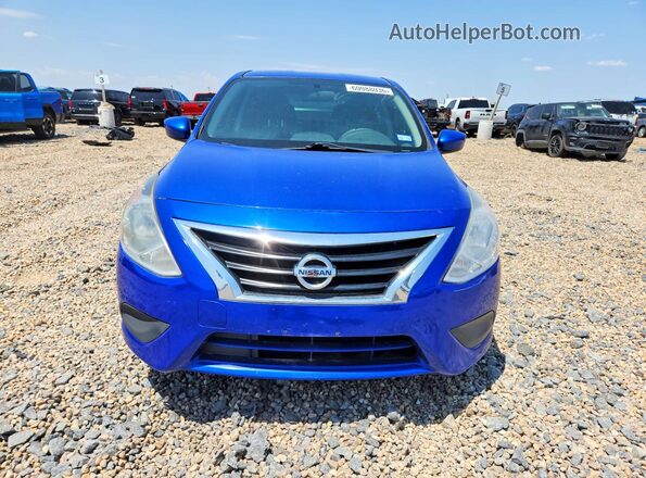 3N1CN7AP8GL898835 2016 NISSAN VERSA Blue Front interior view