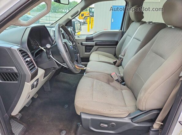 1FTEW1EG6HKE39753 2017 FORD F150 White წინა პანელის ხედი
