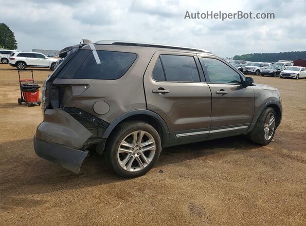 1FM5K7D89GGD35814 2016 FORD EXPLORER Tan Przód prawy